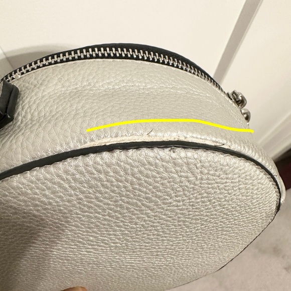 Topshop Round Sliver Crossbody Bag - Picture 12 of 13